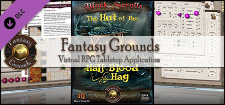 Fantasy Grounds - Black Scroll Games - Hut of Half-Blood Hag (Map Pack)