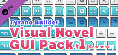 Tyrano Builder - Visual Novel GUI Pack #1  [kopanda UI]