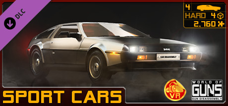 World of Guns VR: Sport Cars Pack