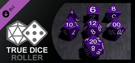 True Dice Roller - Indigo Chroma Dice