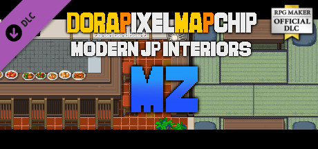 RPG Maker MZ - DorapixelMapChips - Modern JP Interiors