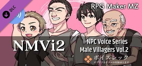 RPG Maker MZ - NPC Male Villagers Vol.2
