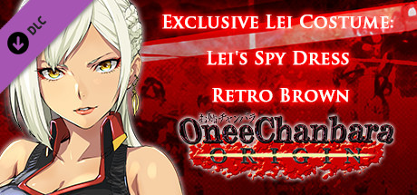 OneeChanbara ORIGIN - Exclusive Lei Costume: Lei's Spy Dress Retro Brown