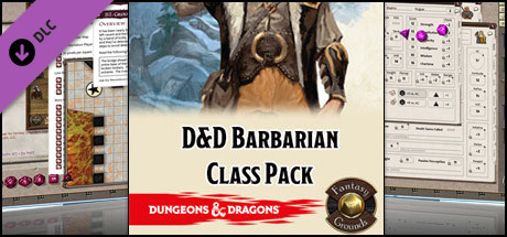 Fantasy Grounds - D&D Barbarian Class Pack