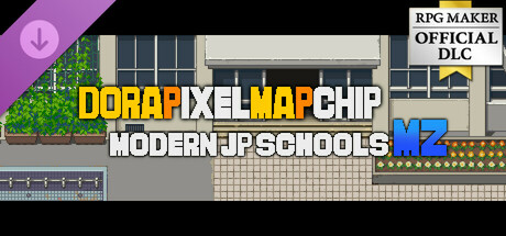 RPG Maker MZ - DorapixelMapChips - Modern JP Schools
