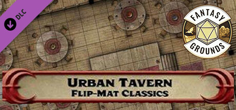 Fantasy Grounds - Pathfinder RPG - Pathfinder Flip-Mat Classics - Urban Tavern