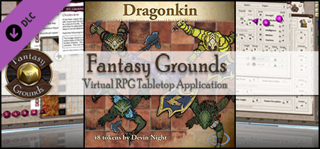 Fantasy Grounds - Dragon Kin (Token Pack)