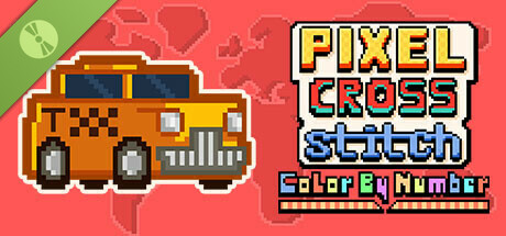 Pixel Cross Stitch Color by Number Demo