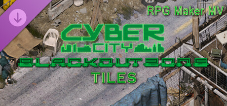 RPG Maker MV - CyberCity BlackoutZone Tiles