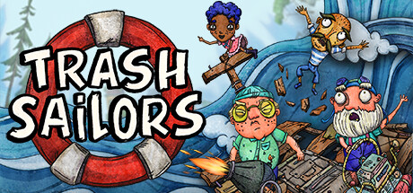 Trash Sailors: Co-Op Trash Raft Simulator