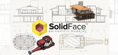 SolidFace Parametric CAD Modeler 2D/3D