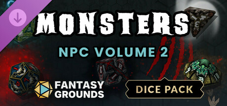 Fantasy Grounds - Monsters NPC Dice Pack Volume 2