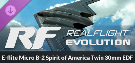 RealFlight Evolution – E-flite Micro B-2 Spirit of America Twin 30mm EDF