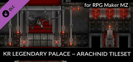 RPG Maker MZ - KR Legendary Palaces - Arachnid Tileset