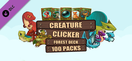 Creature Clicker - 100 Forest Deck Card Packs