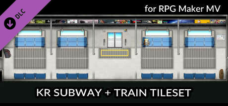 RPG Maker MV - KR Transportation Station - Subway and Train Tileset