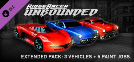 Ridge Racer™ Unbounded - Extended Pack: 3 Vehicles + 5 Paint Jobs