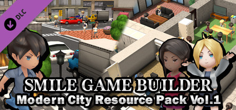 SMILE GAME BUILDER Modern City Resource Pack Vol.1