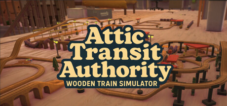 Attic Transit Authority: Wooden Train Simulator