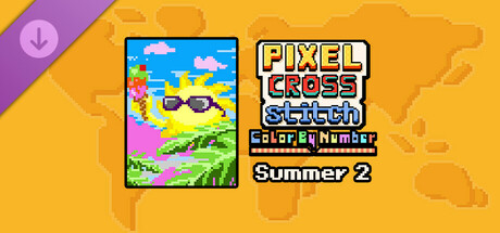 Pixel Cross Stitch - Summer Pack 2