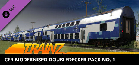 Trainz 2022 DLC - CFR Modernised Doubledecker Pack No. 1