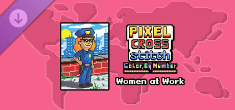 Pixel Cross Stitch - Women At Work Pack