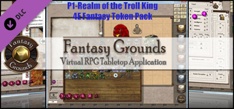 Fantasy Grounds - P1-Realm of the Troll King 4E Fantasy (Token Pack)