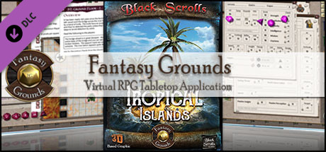 Fantasy Grounds - Black Scroll Games - Tropical Islands (Map Pack)