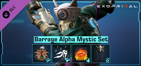 Exoprimal - Barrage Alpha Mystic Set