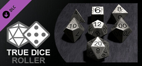 True Dice Roller - Iron Metal Dice