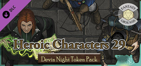 Fantasy Grounds - Devin Night Token Pack 154: Heroic Characters 29