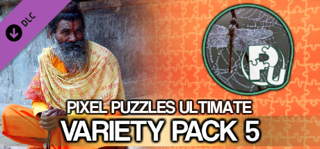 Jigsaw Puzzle Pack - Pixel Puzzles Ultimate: Variety Pack 5