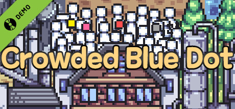 Crowded Blue Dot Demo