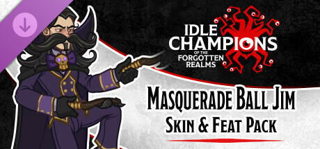 Idle Champions - Masquerade Ball Jim Skin & Feat Pack