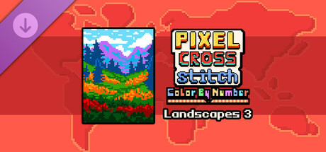 Pixel Cross Stitch - Landscapes Pack 3