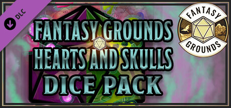 Fantasy Grounds - Hearts and Skulls Dice Pack