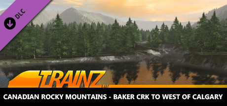 Trainz Plus DLC - Canadian Rocky Mountains Baker Crk to West of Calgary