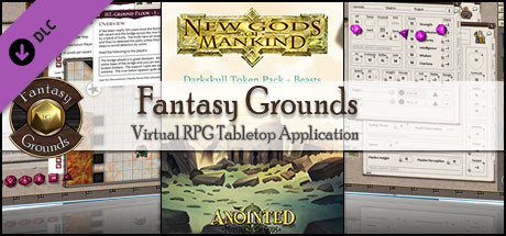 Fantasy Grounds - New Gods of Mankind - Anointed: Token Pack - Beasts of Naalrinnon Pack