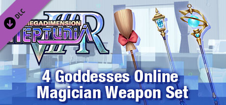 Megadimension Neptunia VIIR - 4 Goddesses Online Magician Weapon Set