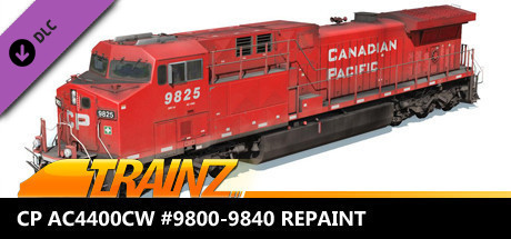 Trainz Plus DLC - CP AC4400CW #9800-9840 Repaint