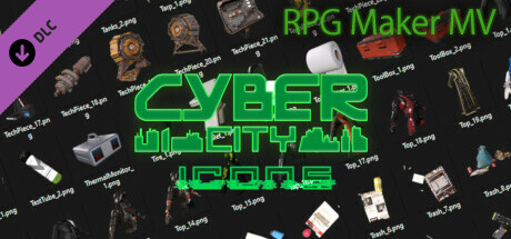 RPG Maker MV - CyberCity Icons