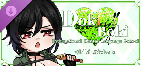 Doki Boki International Hentai Language School Chibi Stickers