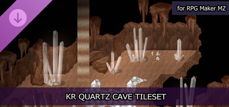 RPG Maker MZ - KR Quartz Cave Tileset
