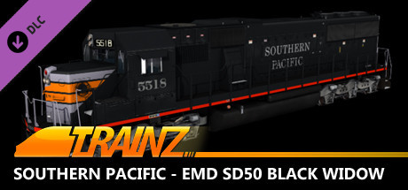 Trainz 2022 DLC - Southern Pacific - EMD SD50 Black Widow
