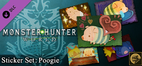 Monster Hunter: World - Sticker Set: Poogie