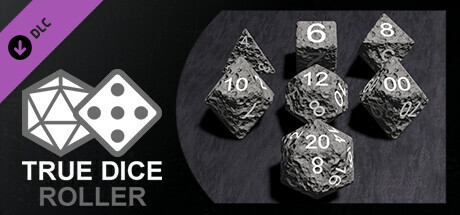 True Dice Roller - Lunar Rock Novelty Dice