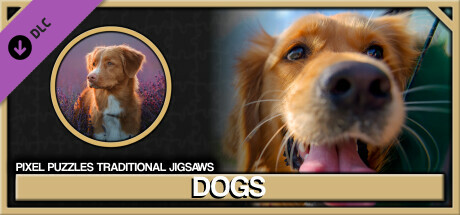 Pixel Puzzles Traditional Jigsaws Pack: Dogs