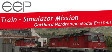 EEP TSM Gotthardbahn Nordrampe Modul Erstfeld