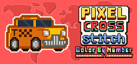 Pixel Cross Stitch Color by Number