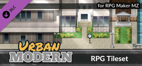 RPG Maker MZ - KR Urban Modern Tileset